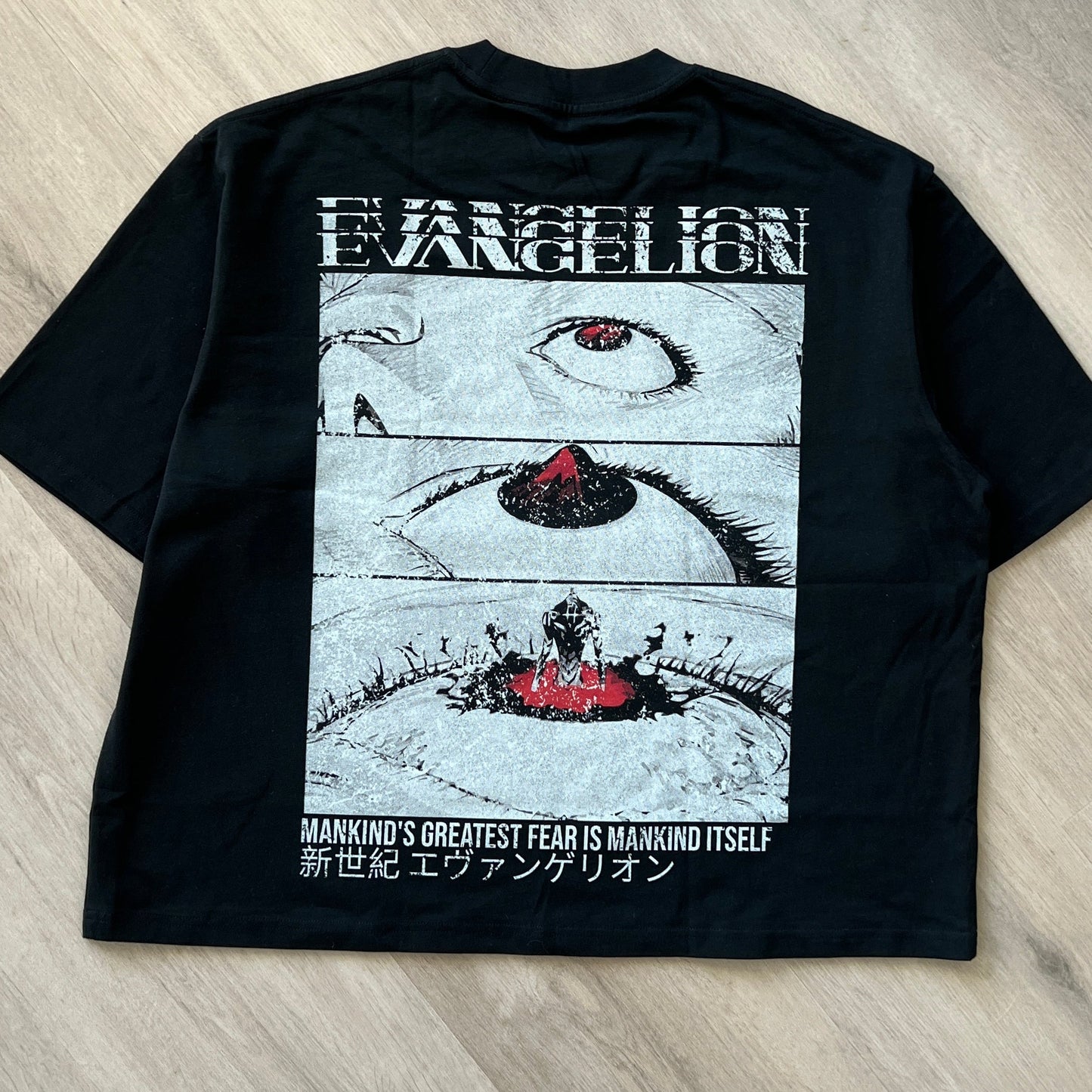 END OF EVANGELION TEE (CROPPED VERSION)