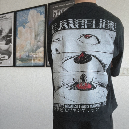 END OF EVANGELION TEE (CROPPED VERSION)