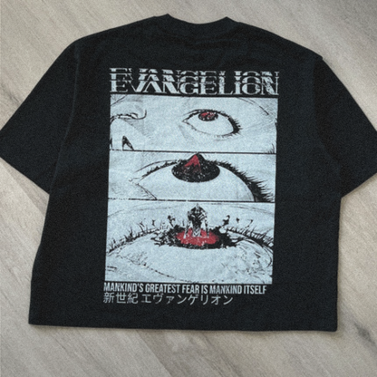 END OF EVANGELION TEE (CROPPED VERSION)