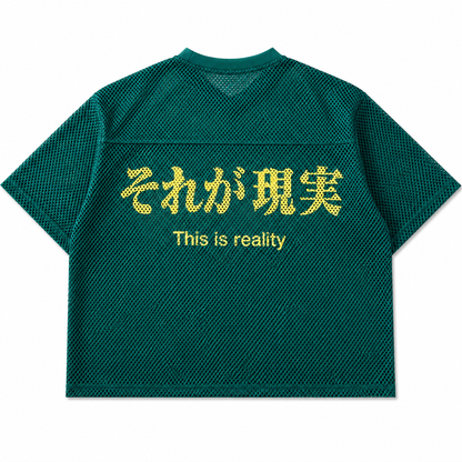 THIS IS REALITY MESH JERSEY SHIRT
