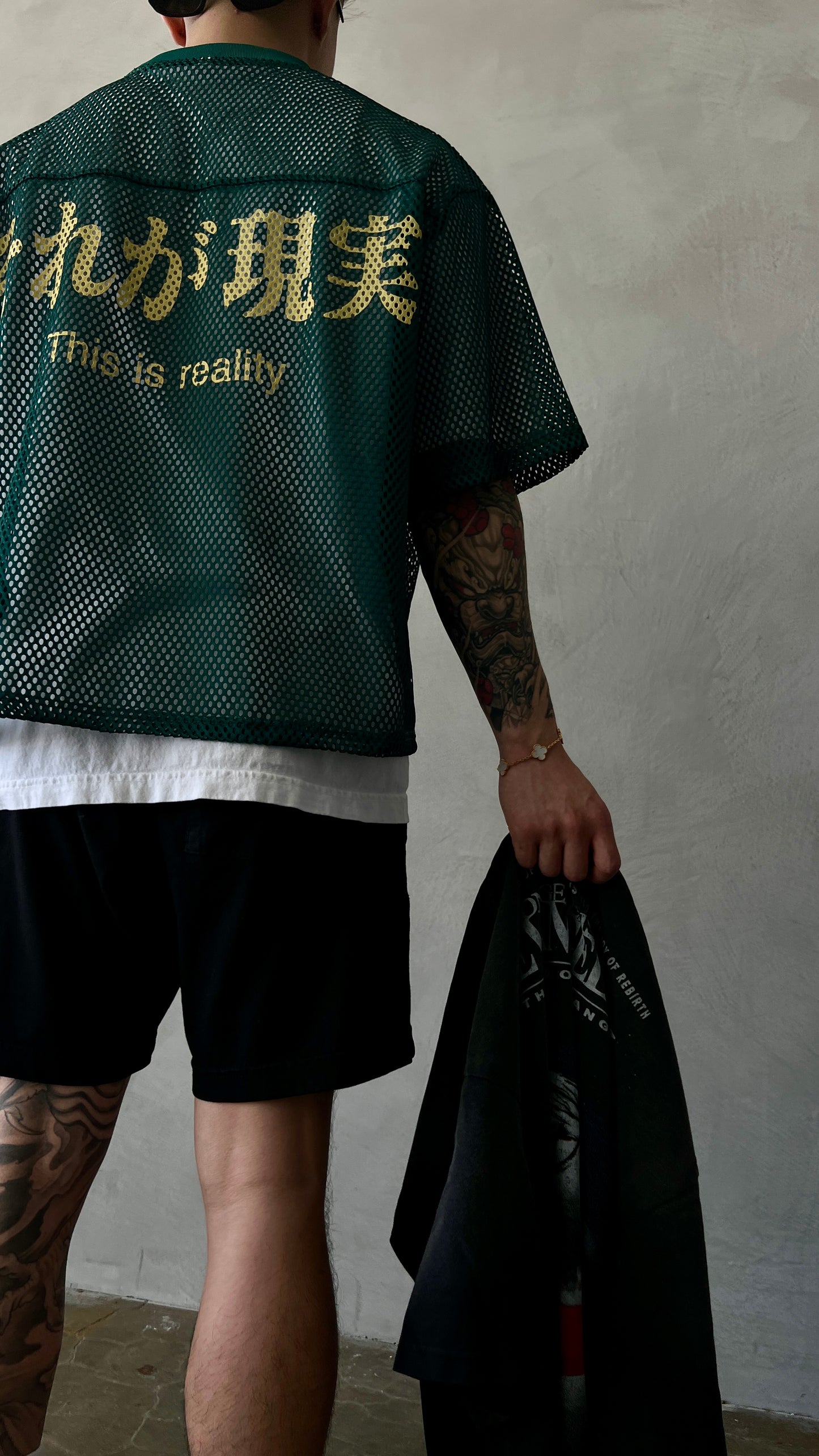 THIS IS REALITY MESH JERSEY SHIRT